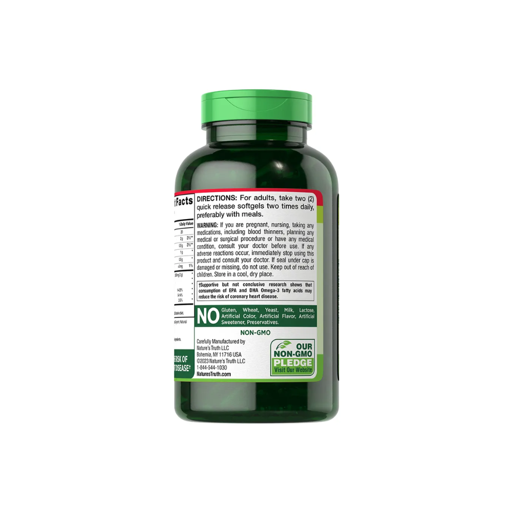 FISH OIL 2,000 MG 600MG - NATURES TRUTH