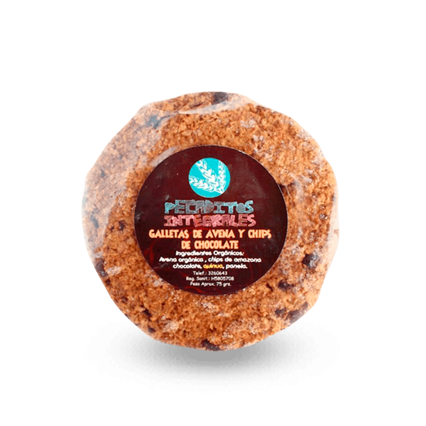 GALLETA DE CHOCOCHIP - PECADITOS INTEGRALES