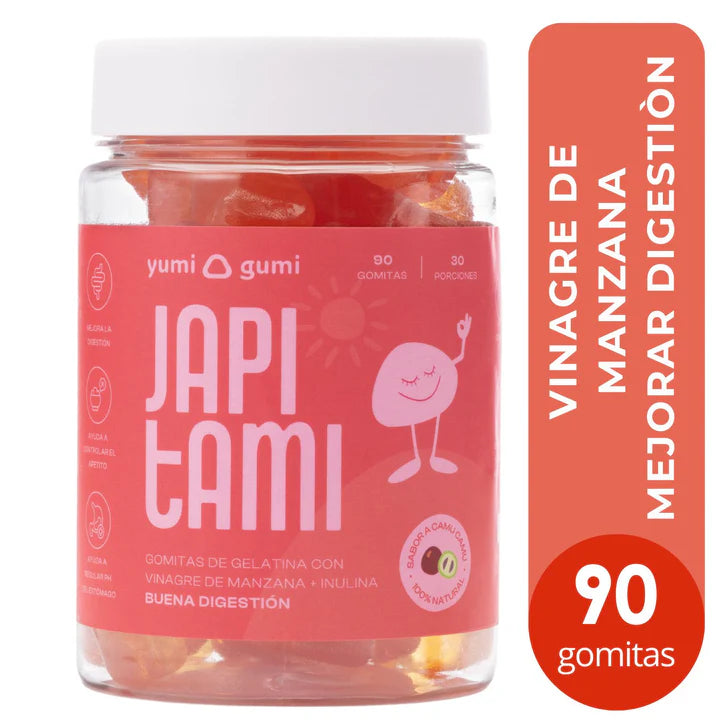 JAPI TAMI 90 GOMITAS SIN GLUTEN YUMI GUMI