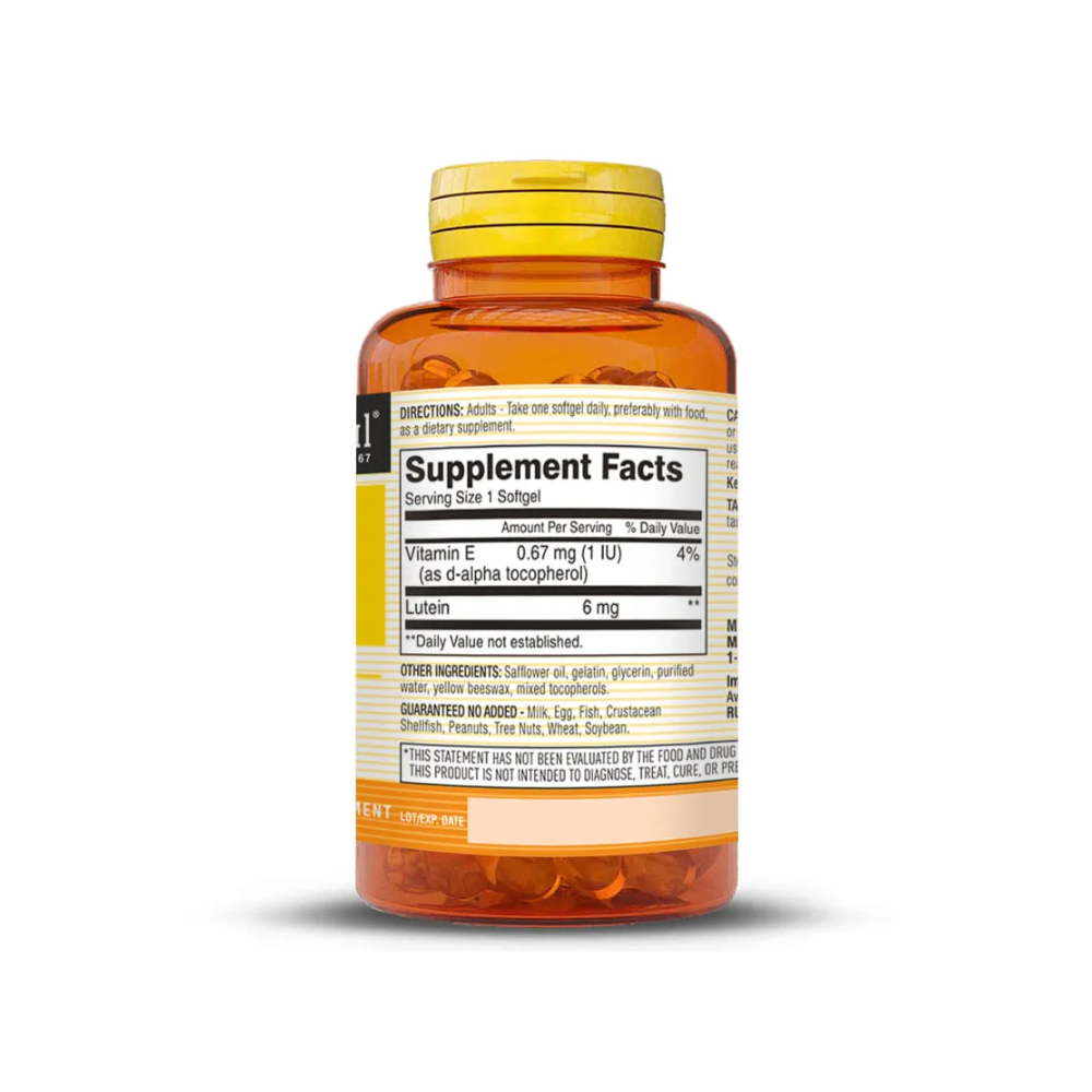 LUTEIN 6 MG MASON NATURAL