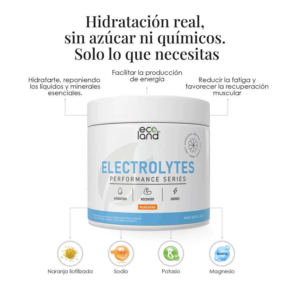 ELECTROLYTES SABOR MANDARINA POMO 150 GR-ECO LAND