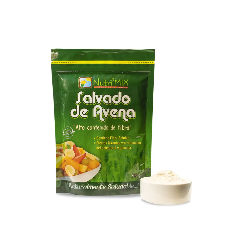 SALVADO DE AVENA 200 GR - NUTRIMIX