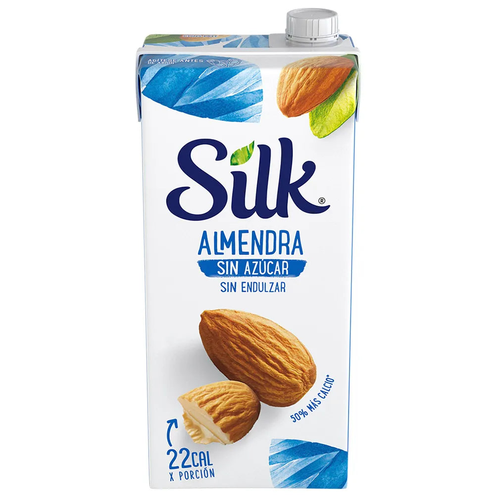 BEBIDA DE ALMENDRA NATURAL SIN AZÚCAR x 946 ml - SILK