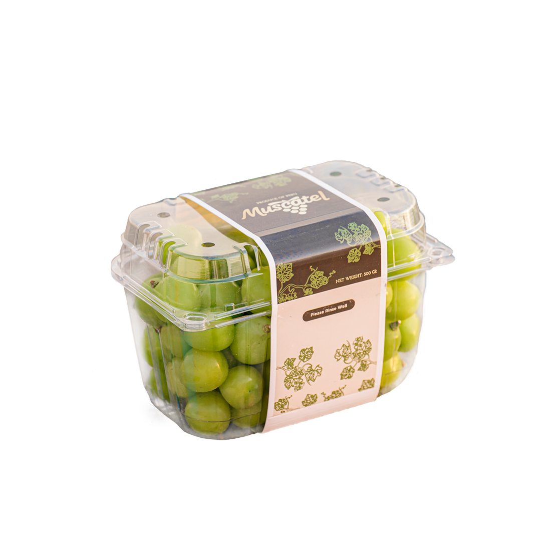 UVAS VERDES 500GR MUSCATEL