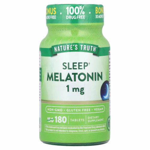 SLEEP MELATONIN 1MG 180TABS NATURES TRUTH