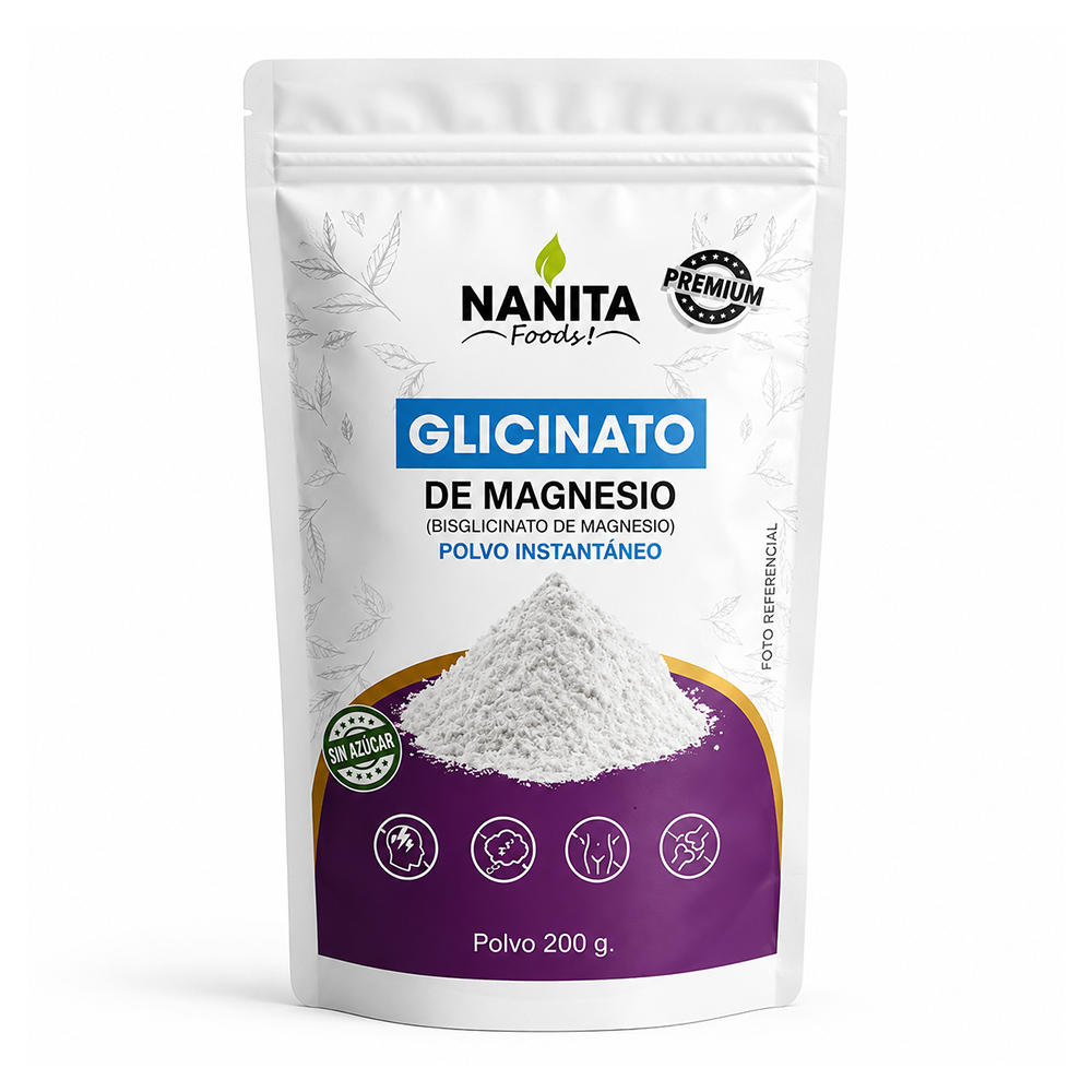 GLICINATO DE MAGNESIO 200G NANITA FOODS