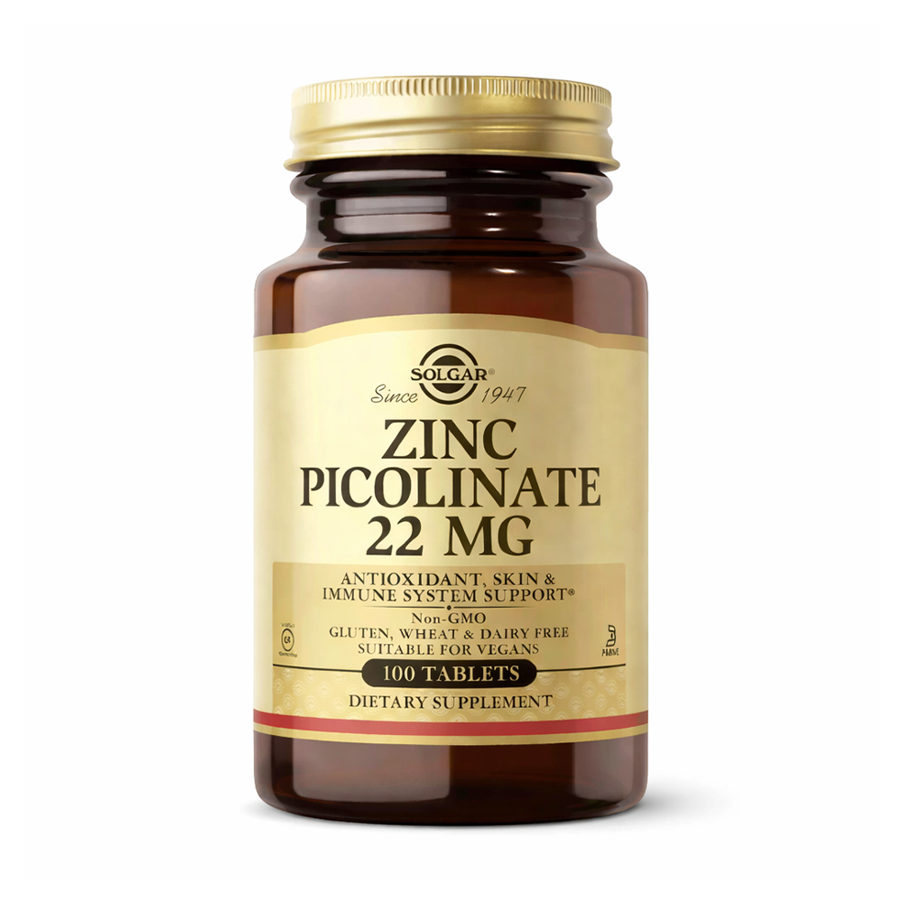ZINC PICOLINATE 22 MG - SOLGAR