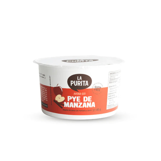 AVENA GO PYE DE MANZANA 45 GR- LA PURITA