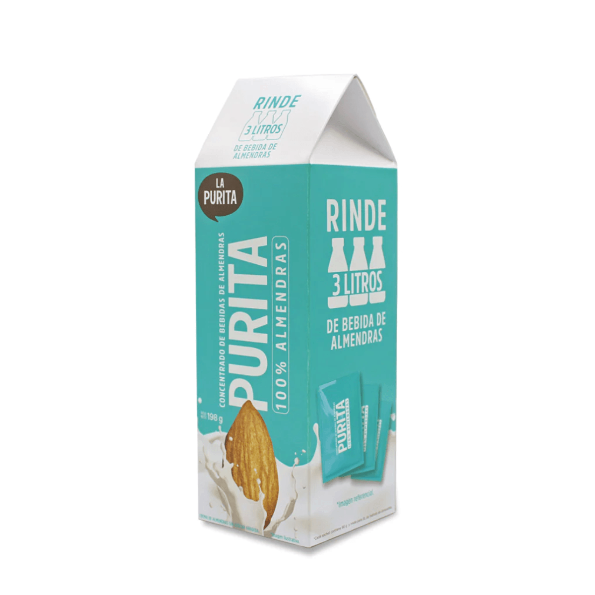 CONCENTRADO DE ALMENDRAS 3L FRASCO - LA PURITA
