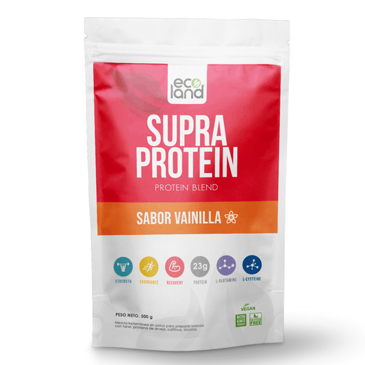 SUPRA PROTEIN SABOR VAINILLA - ECOLAND 500 GR