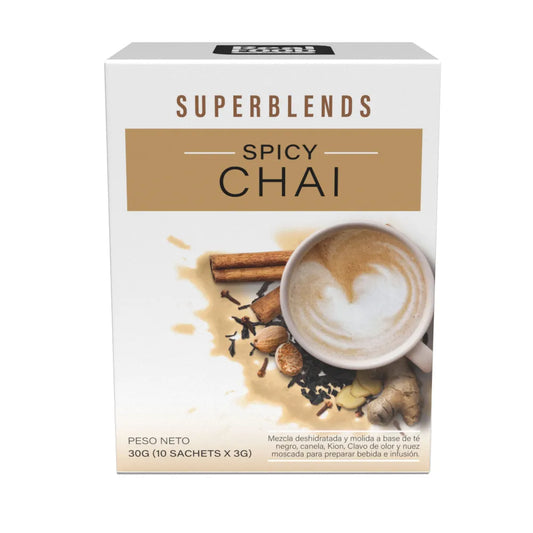 SPICY CHAI 10 SACHET REAL FOOD