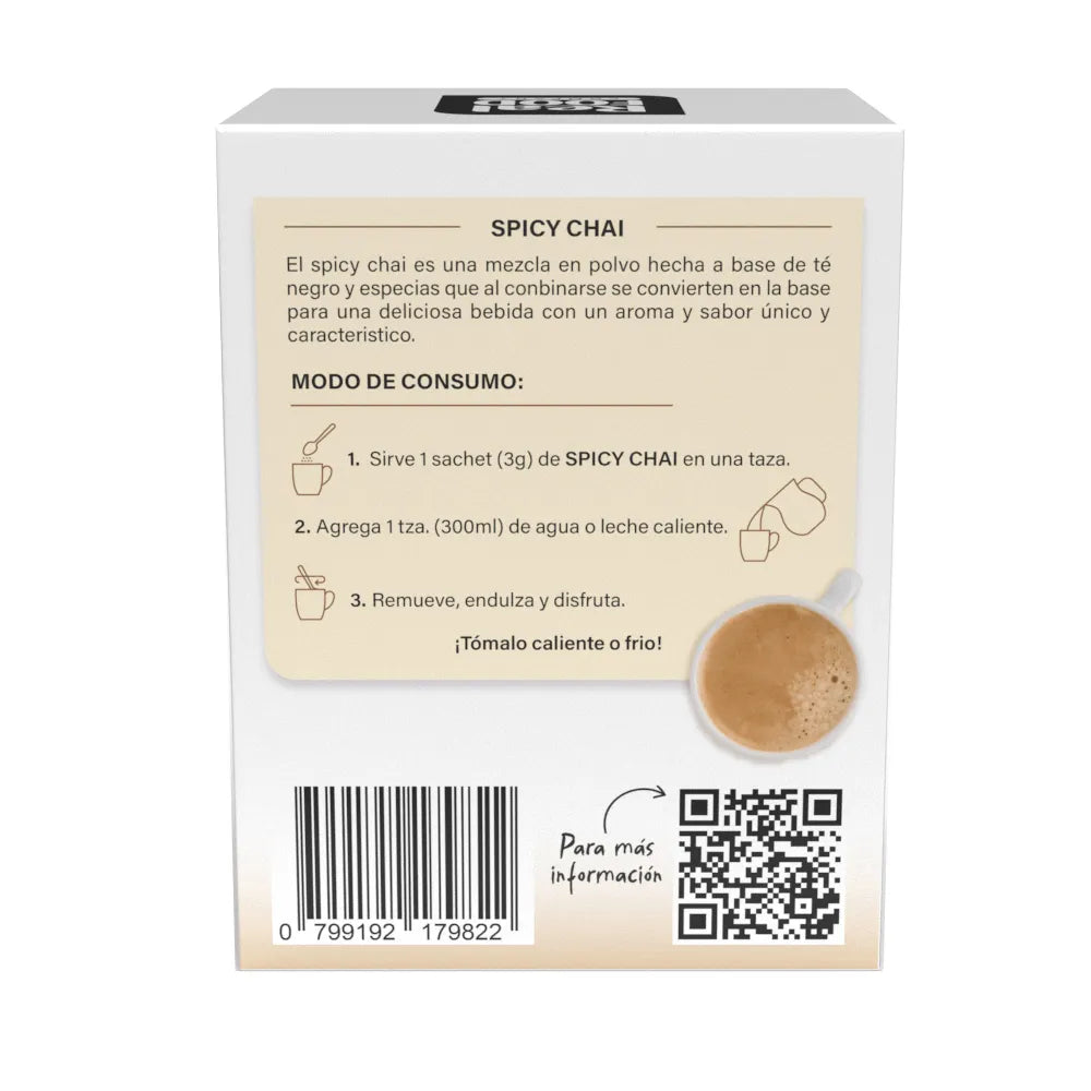 SPICY CHAI 10 SACHET REAL FOOD