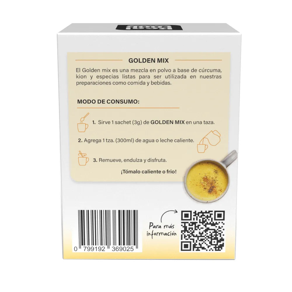 GOLDEN MIX CAJA 10 SACHET REAL FOOD