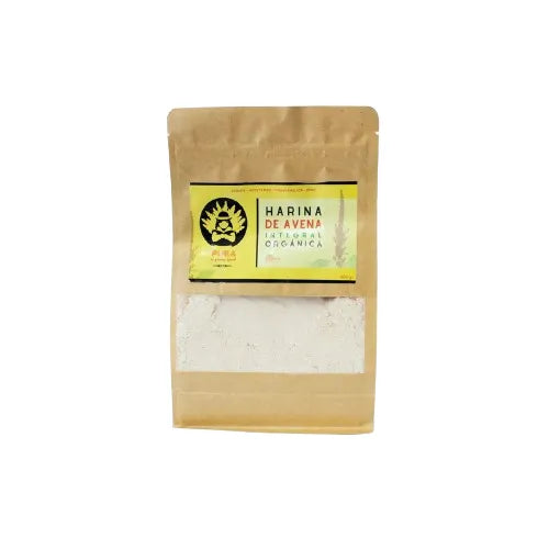 HARINA DE AVENA INTEGRAL ORGANICA 400 GR - PUKA ORGANIC FOOD
