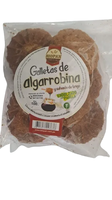 GALLETA DE ALGARROBINA - BIO PAN 100G