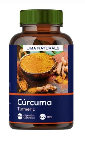 CURCUMA X 100 CAPS 500 MG - LIMA NATURALS