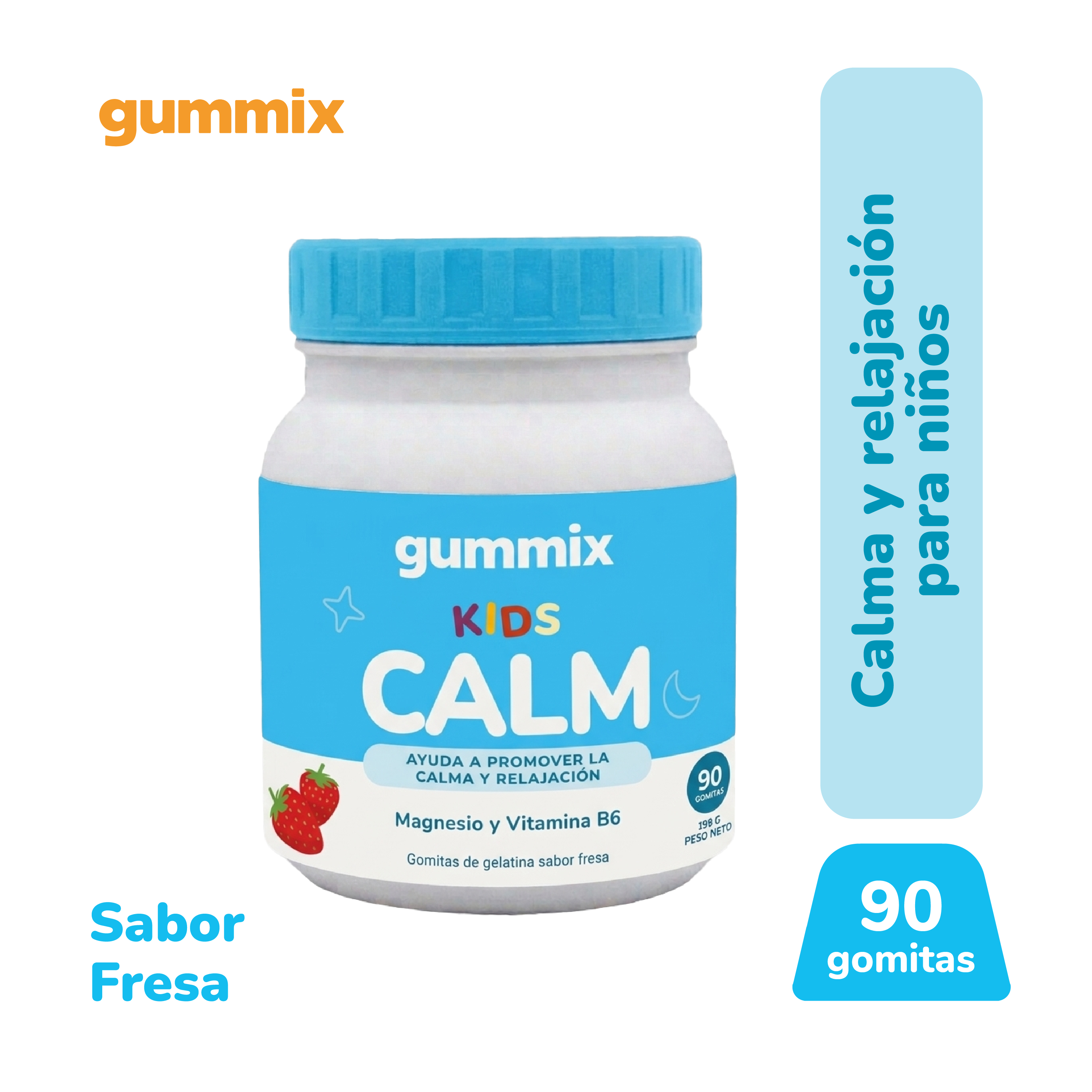 KIDS CALM Y CHILL 90G GUMMIX