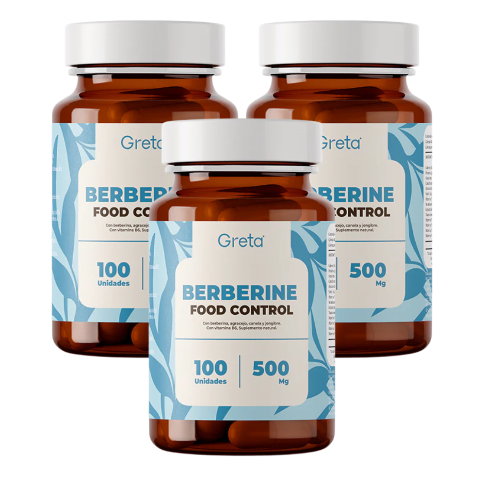 PACK X 3 DE BERBERINA FOOD CONROL-GRETA