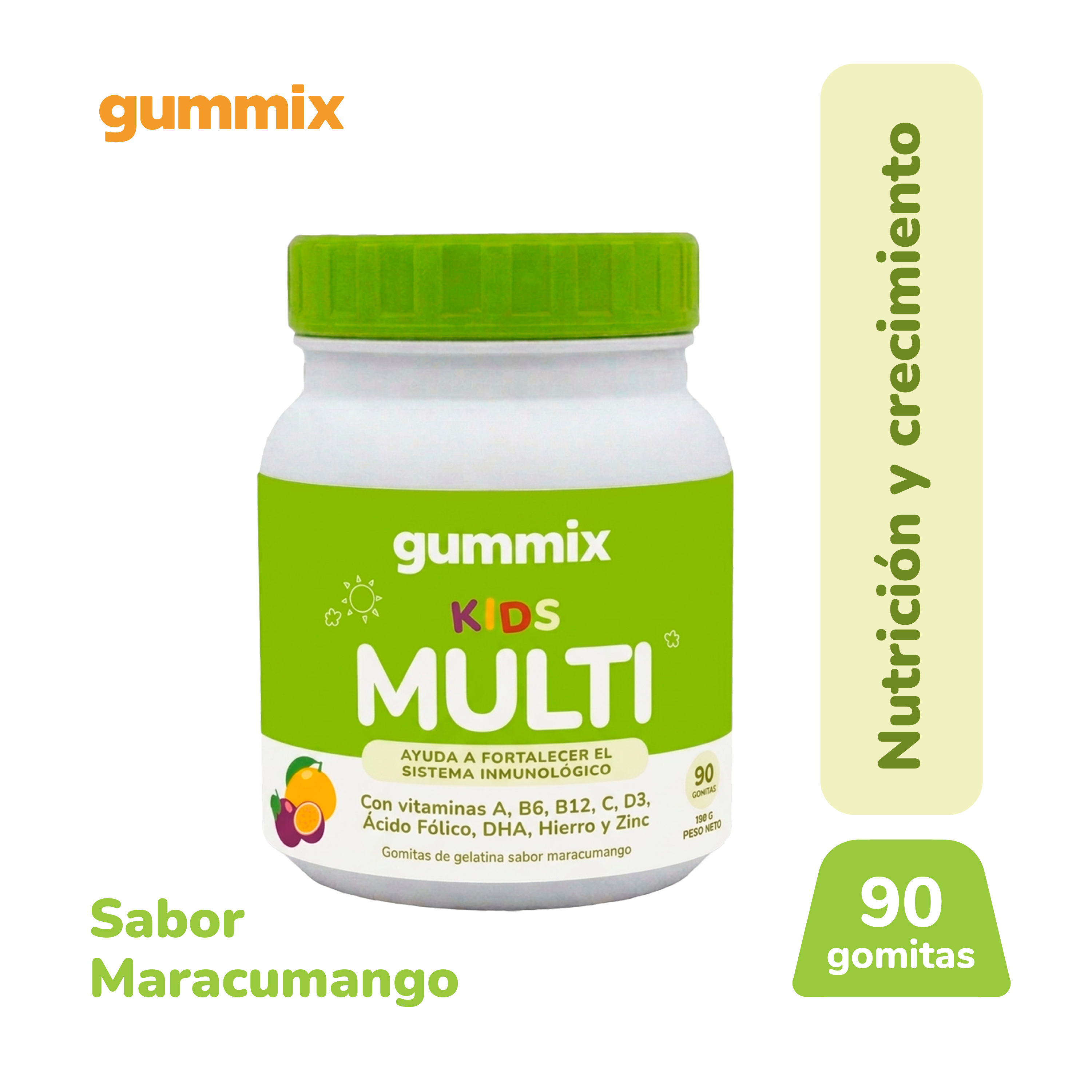 KIDS MULTIVITAMININ 90G GUMMIX