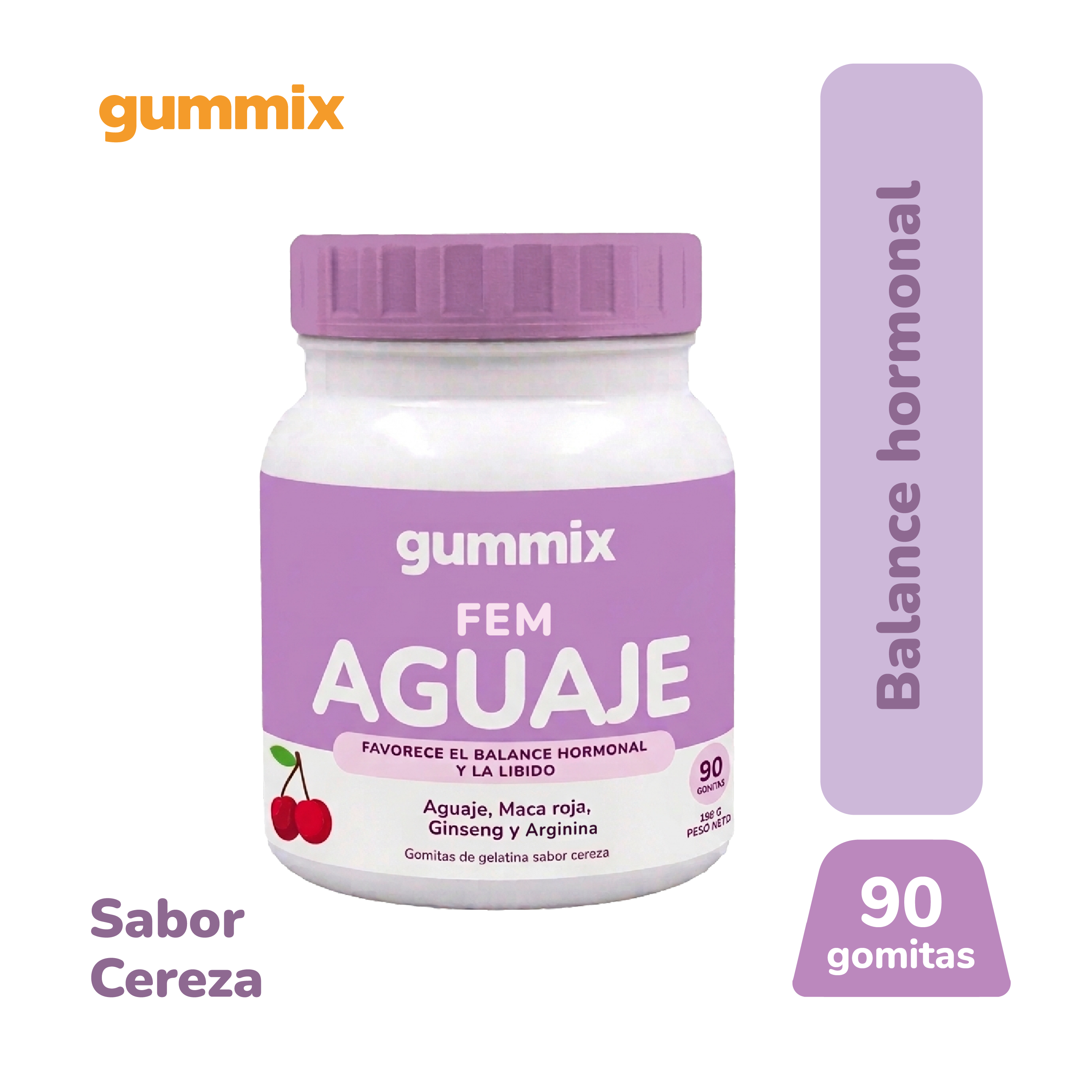 GUMMIX AGUAJE FEM x 90 UND