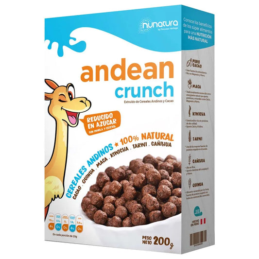 ANDEAN CRUNCH CHOCOLATE 200G NUNATURA