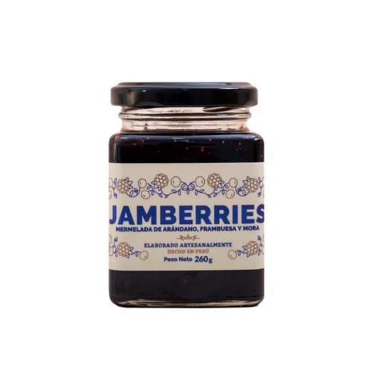 JAMBERRIES ARANDANO FRANBUESA Y MORA 260 GR - BERRIES DEL PERU