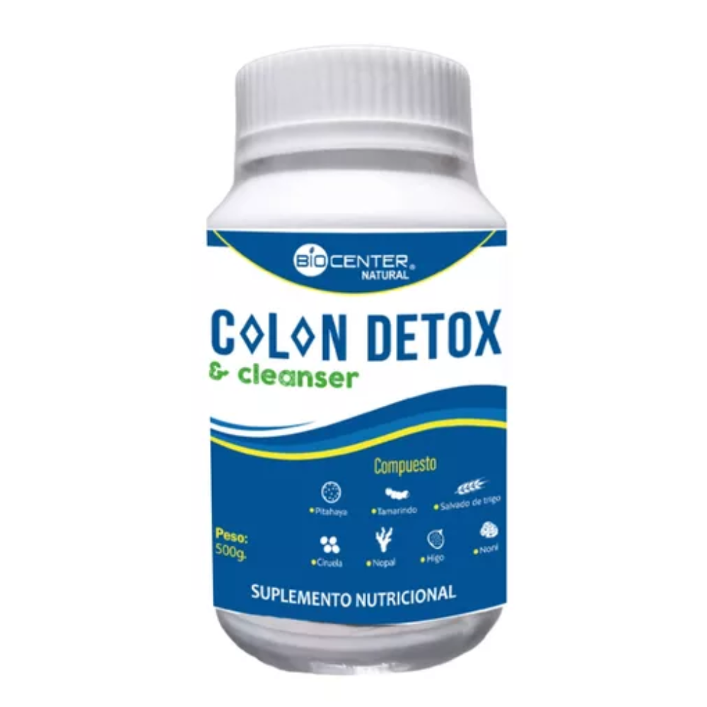COLON DETOX CAPSULA 100 UNID - BIO CENTER
