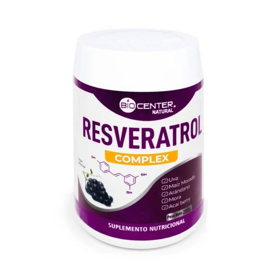 FUENTE DE RESVERATROL EN POLVO 200 GR - BIOCENTER