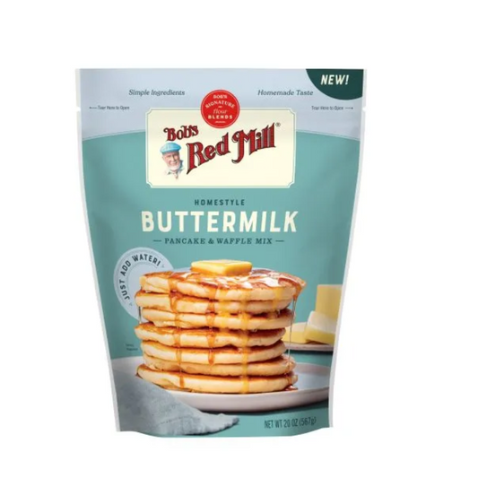 BUTTERMILK PANCAKE & WAFFLE MIX 567 GR - BOB'S RED MILL