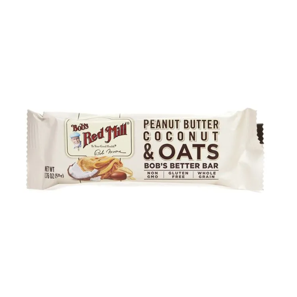 PEANUT  BUTTER  COCONUT & OATS 50 GR - BOB'S RED MILL