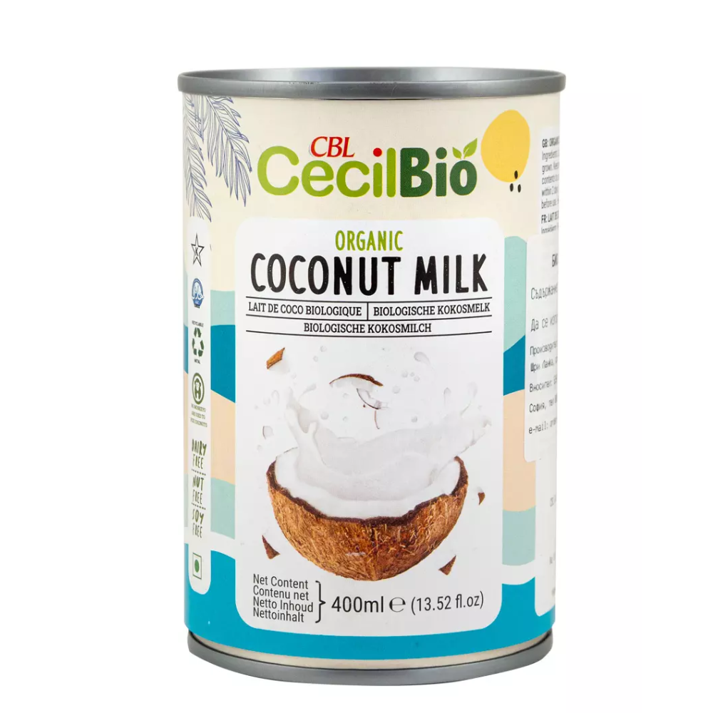 COCONUT MILK 400 ML - CECIL BIO