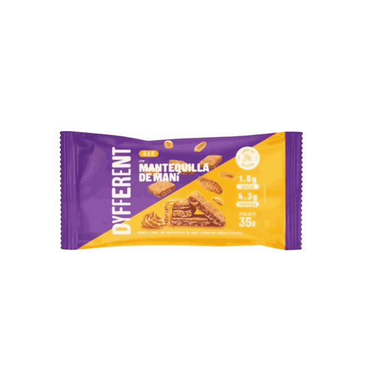 BARRA DE MANI SABOR  MANTEQUILLA DE MANI - DYFFERENT