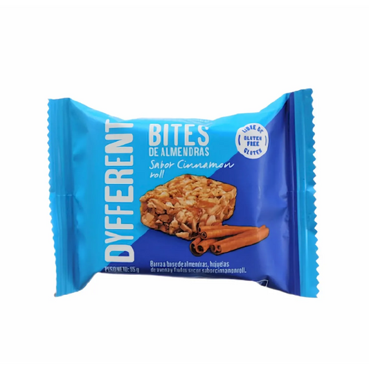 BITES DE ALMENDRA CINNAMON - DYFFERENT