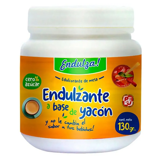 ENDULZANTE DE YACÓN, 130 gr. - ENDULZA