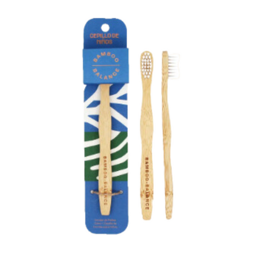 CEPILLO DE DIENTE DE BAMBU NIÑOS PEDEX - BAMBOO BALANCE