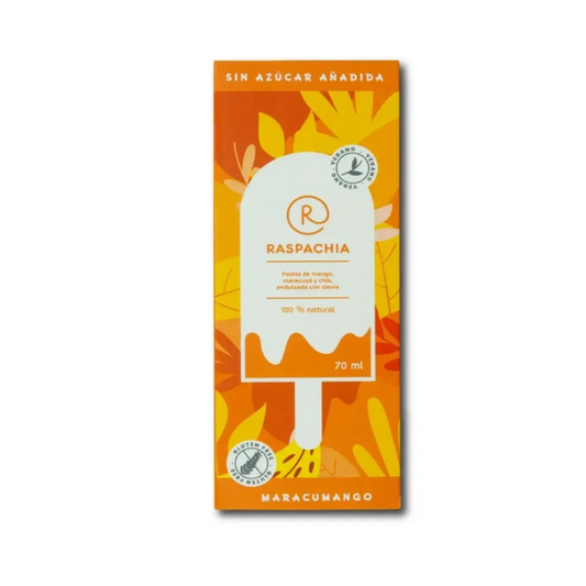 HELADO DE  MARACUMANGO EN PALETA - RASPACHIA