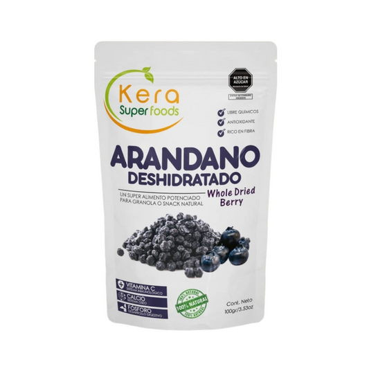 ARANDANO DESHIDRATADO 100GR - KERA SUPERFOODS