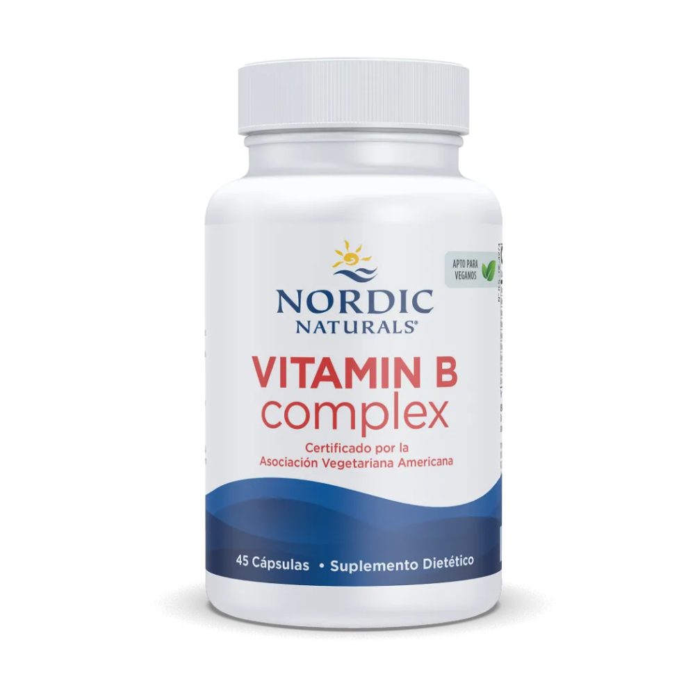 NORDIC VITAMIN B COMPLEX 45 CAP - NORDIC NATURALS