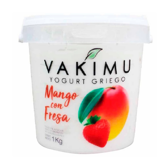 YOGURT GRIEGO MANGO CON FRESA - VAKIMU 1KG