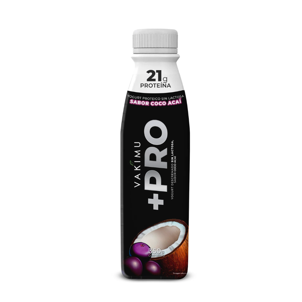 YOGURT PRO DESLACTOSADO COCO ACAI 350 GR - VAKIMU