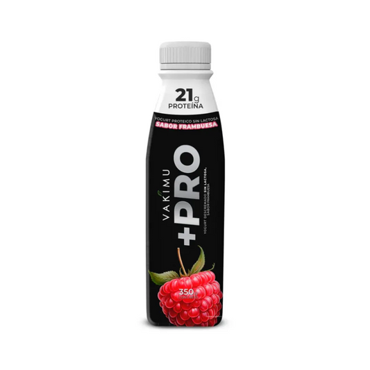 YOGURT PRO DESLACTOSADO FRAMBUESA 350 GR - VAKIMU