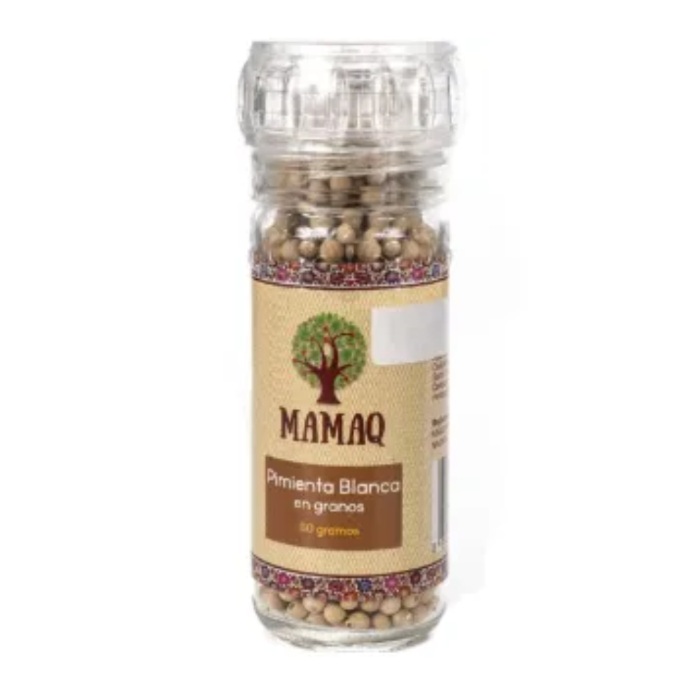 MOLINILLO PIMIENTA BLANCA GRANOS 60 GR - MAMALAMA