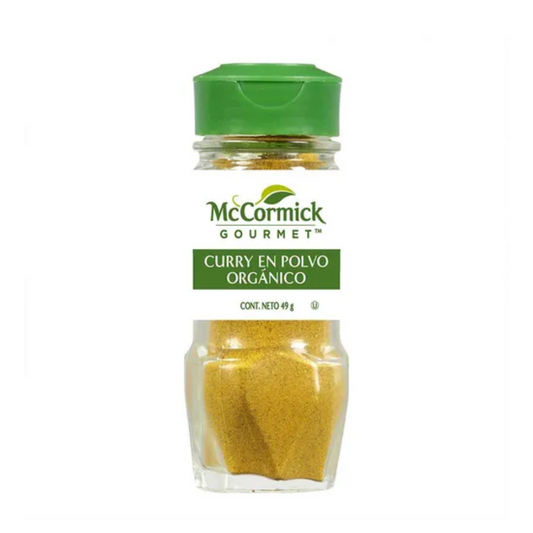 CONDIMENTO CURRY POWDER ORG. 49 GR - McCORMICK