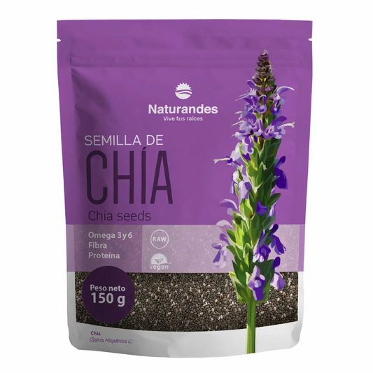 SEMILLA DE CHIA 150 GR - NATURANDES