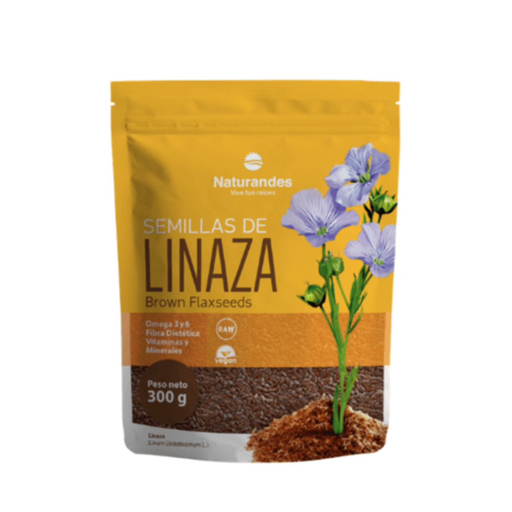 SEMILLA DE LINAZA 300 GR - NATURANDES