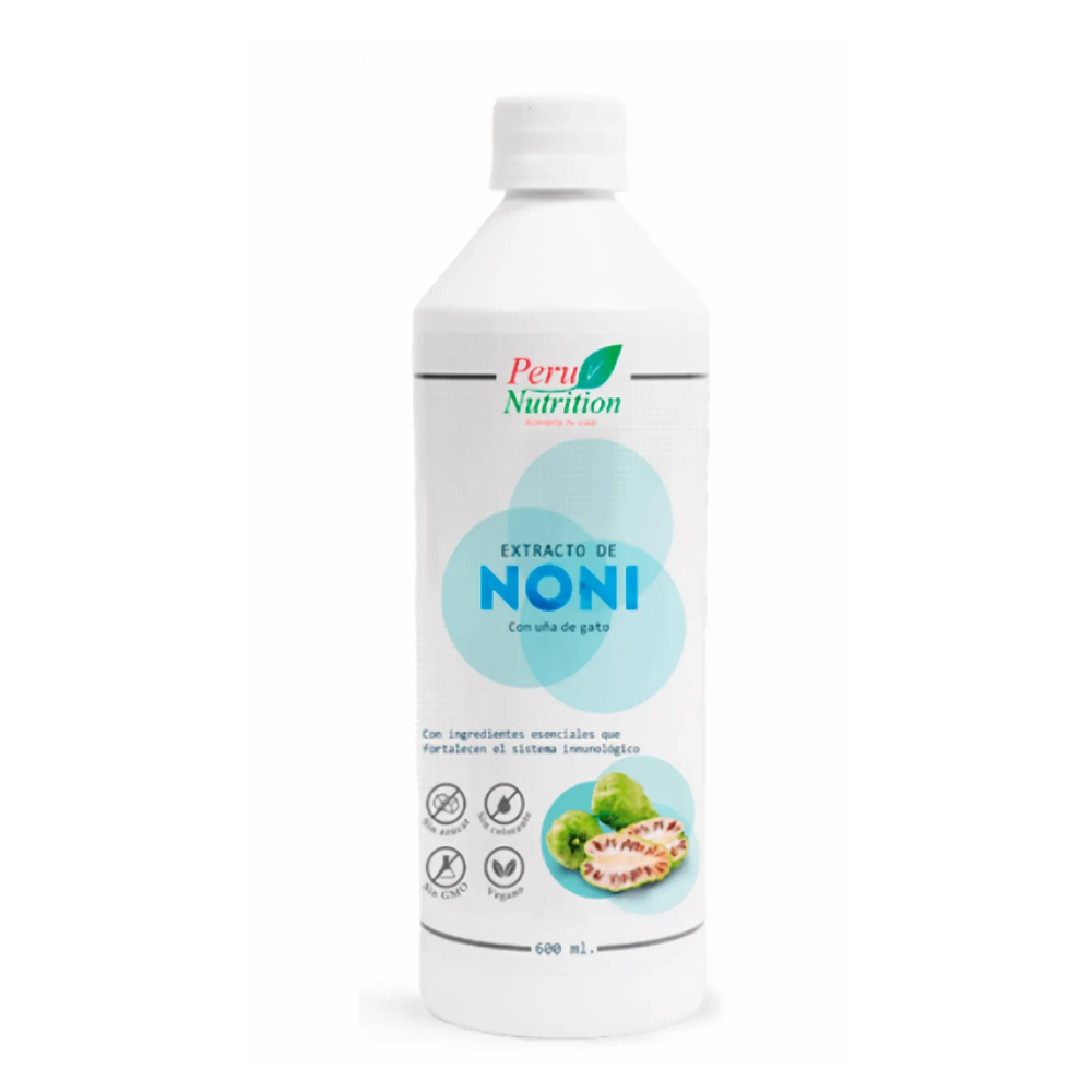 EXTRACTO DE NONI CON UÑA DE GATO 600 ML - PERU NUTRITION