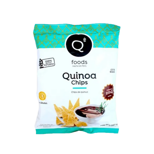 QUINUA CHIPS BBQ 100 GR - QFOODS