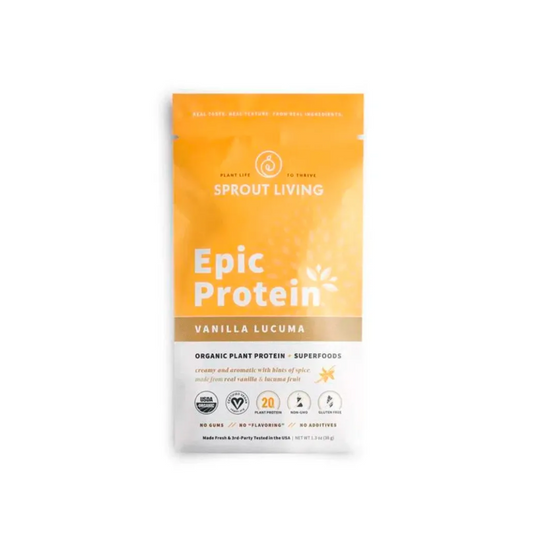 EPIC PROTEIN VANILLA LUCUMA 38 G - SPROUT LIVING
