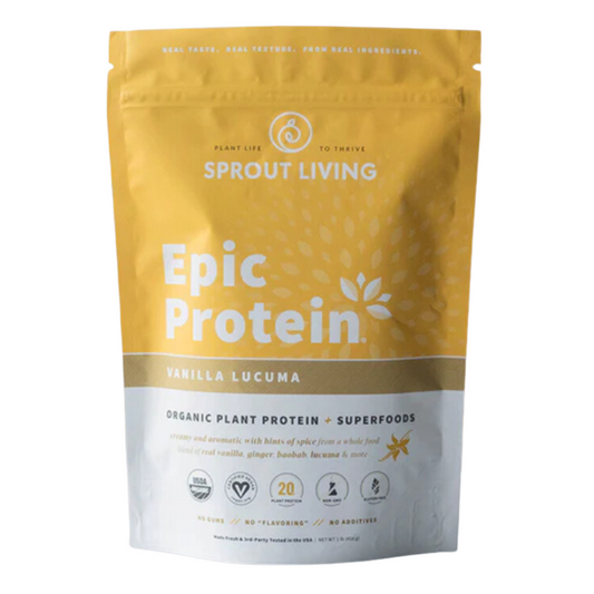 EPIC PROTEIN VAINILLA LUCUMA 1 LB 456 GR - SPROUT LIVING