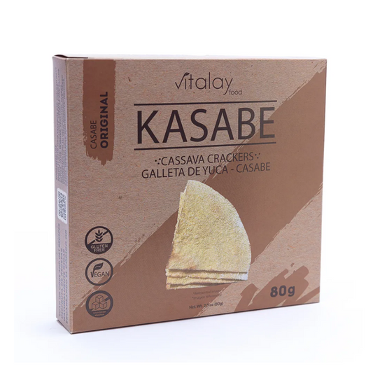 KASABE GALLETA DE YUCA 80 GR - VITALAY